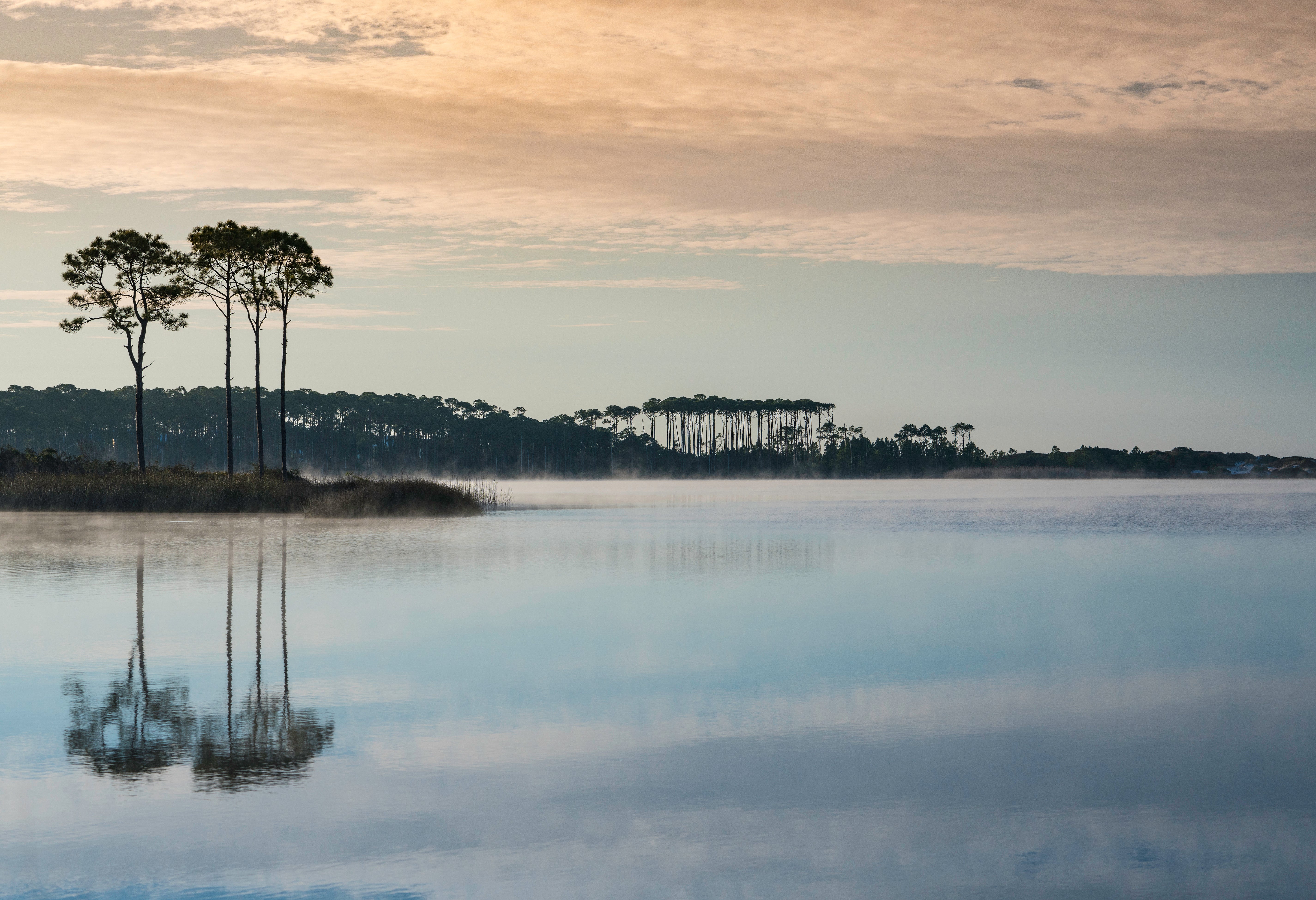 Western Lake Blue fine art photography print from Scenic Highway 30A by Chandler Williams for Modus Photography