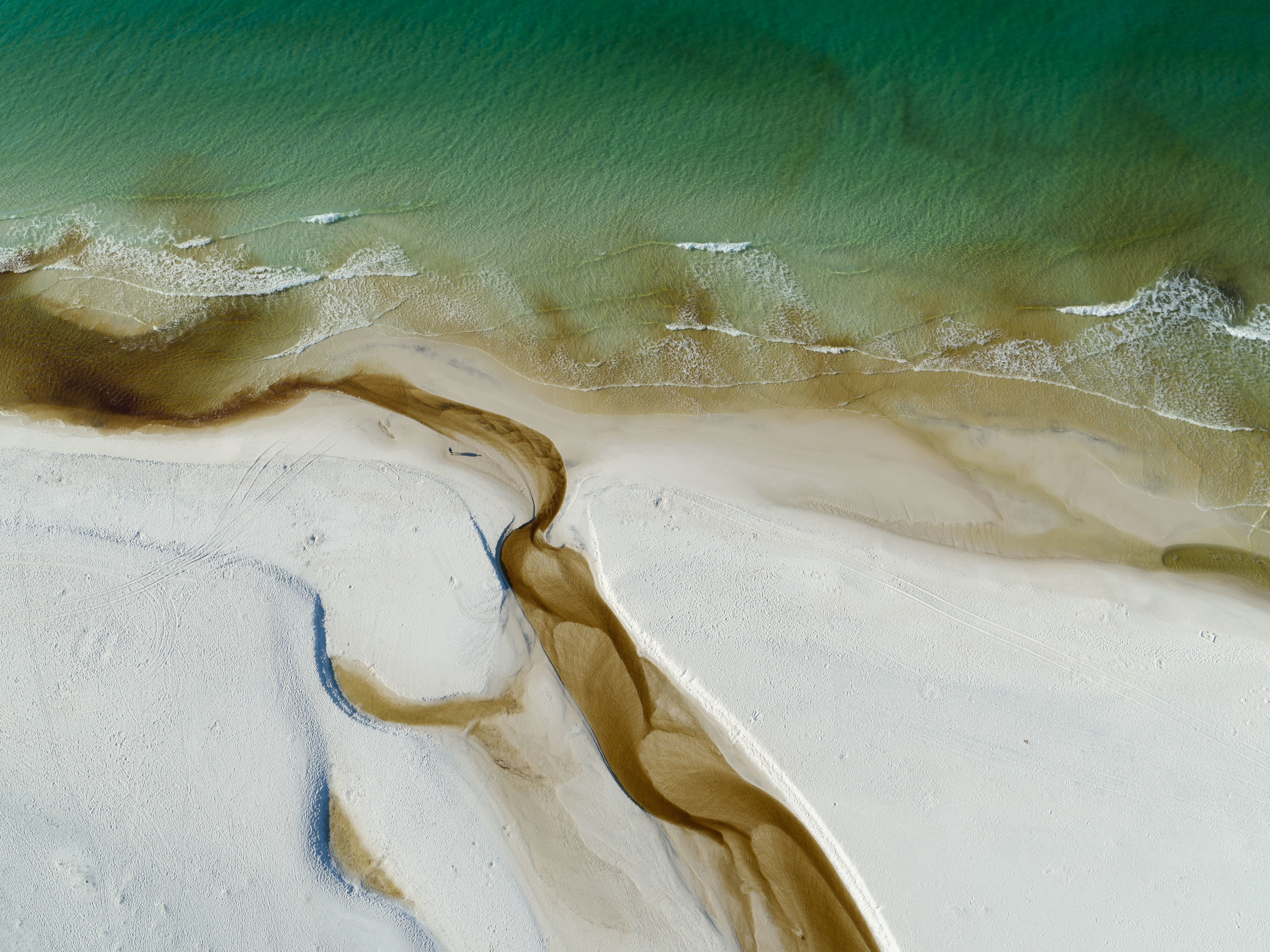 Aerial Sweet Tea coastal aerial fine art photography print by Chandler Williams for Modus Photography