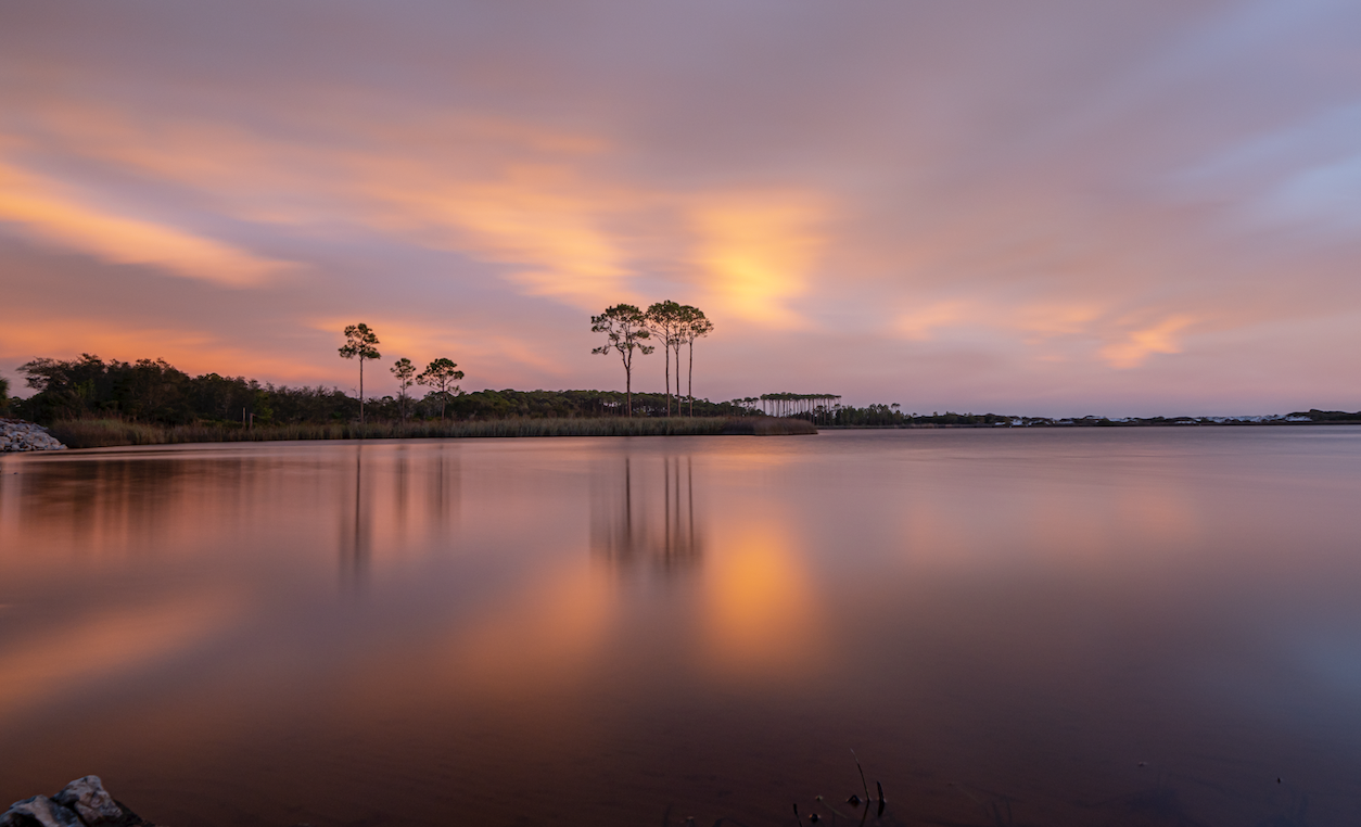 Western Lake Reflections fine art photography print from Scenic Highway 30A by Chandler Williams for Modus Photography