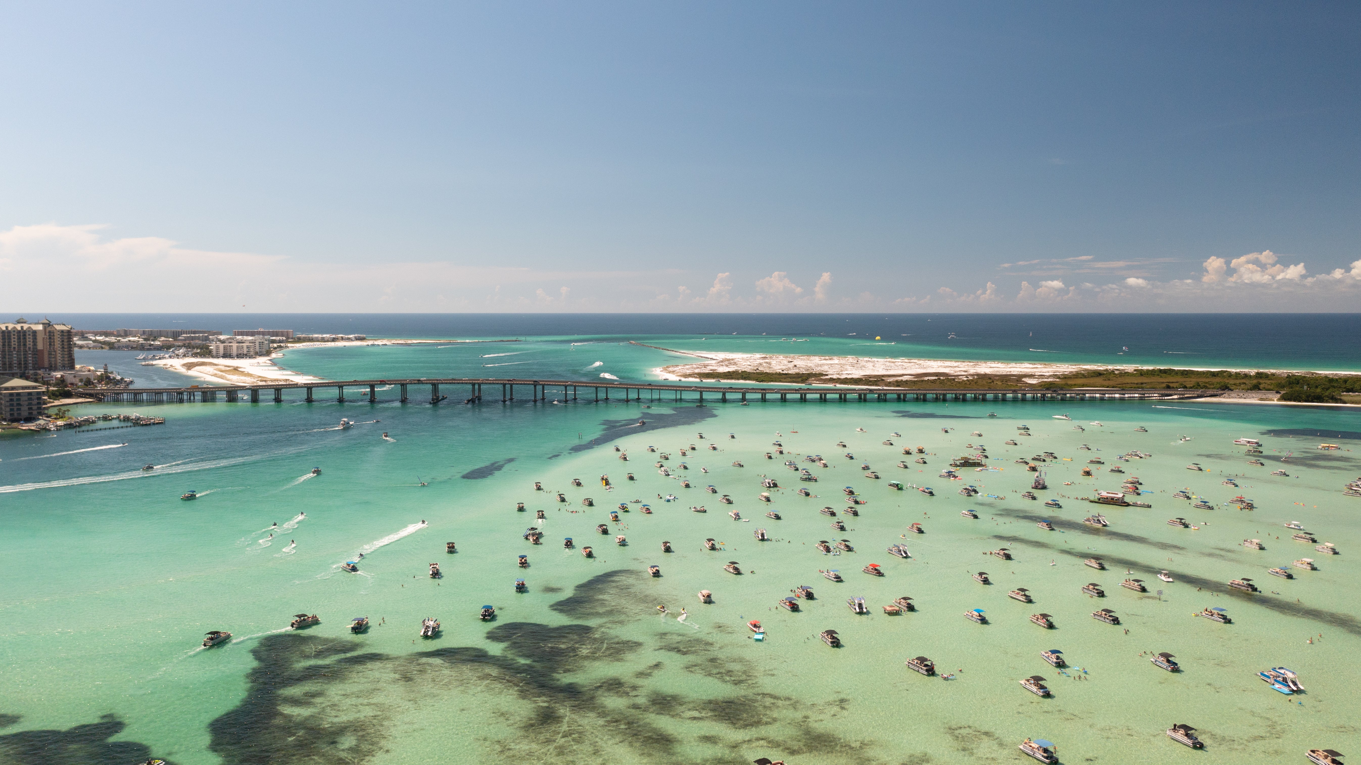 Crab Island Looking South aerial coastal fine art photography print by Chandler Williams for Modus Photography