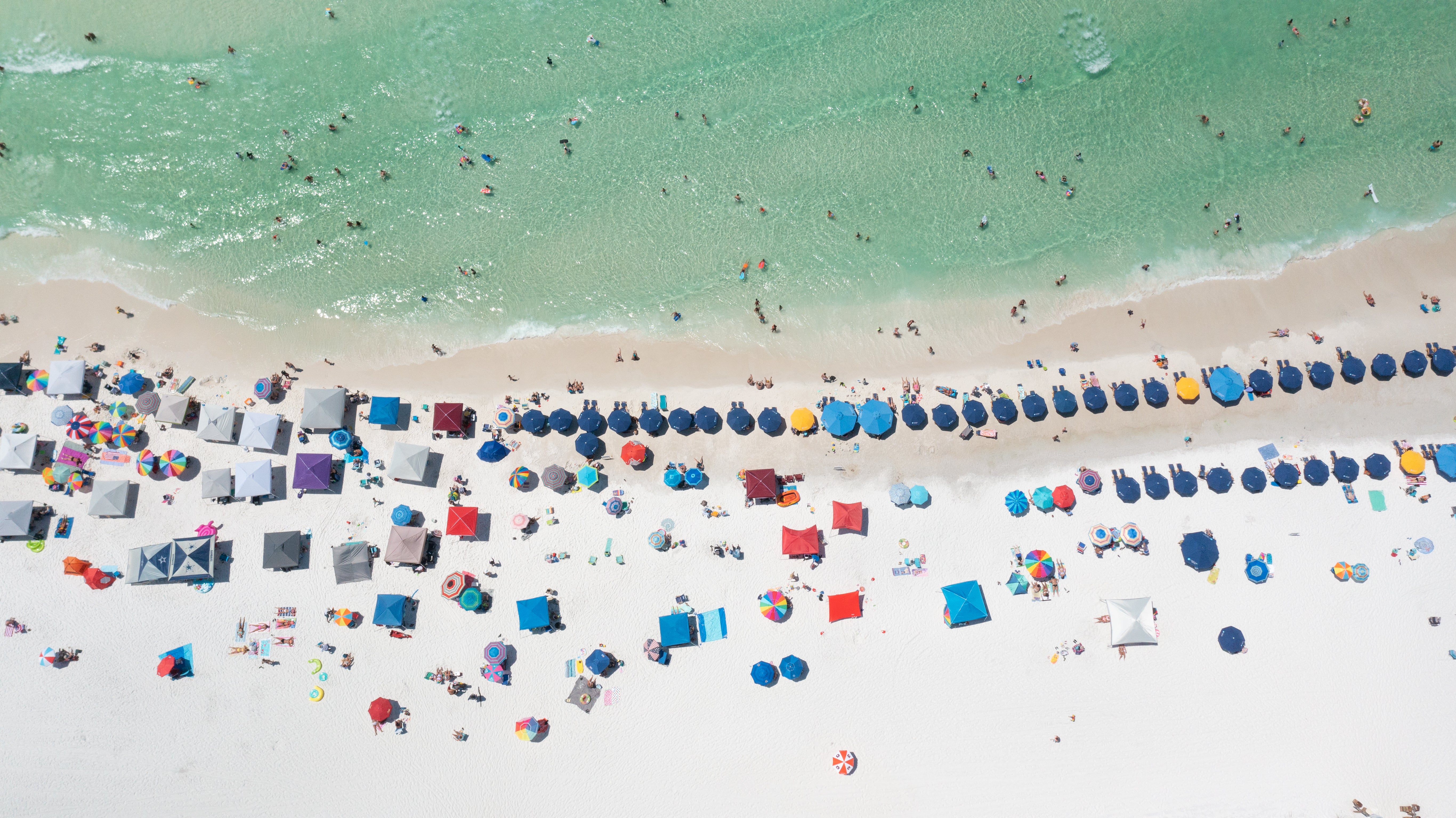 Public Beach Weekend Ritual coastal fine art photography print by Chandler Williams for Modus Photography