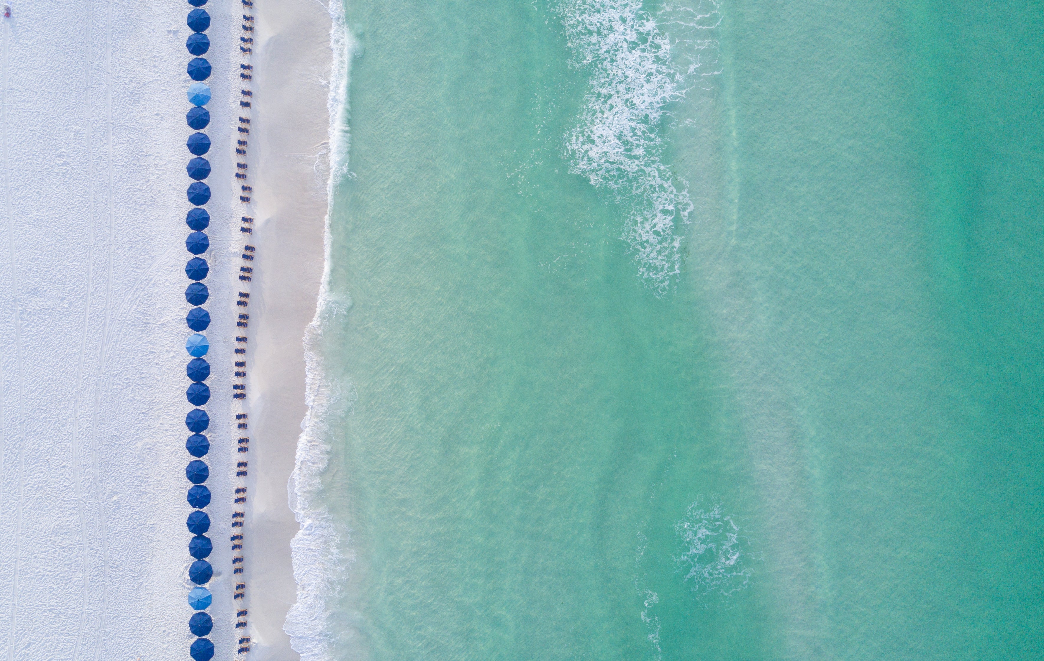 Watercolor Lineup beach lineup fine art photography print by Chandler Williams for Modus Photography