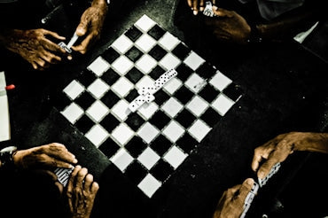 Dominoes Cuba fine art photography print by Chandler Williams