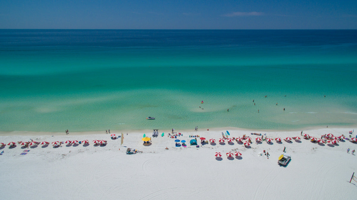 Gulf Coast Views aerial coastal fine art photography print by Chandler Williams for Modus Photography