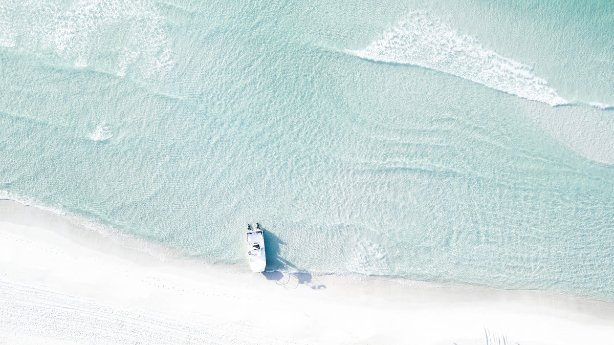 Beached coastal fine art photography print by Chandler Williams for Modus Photography