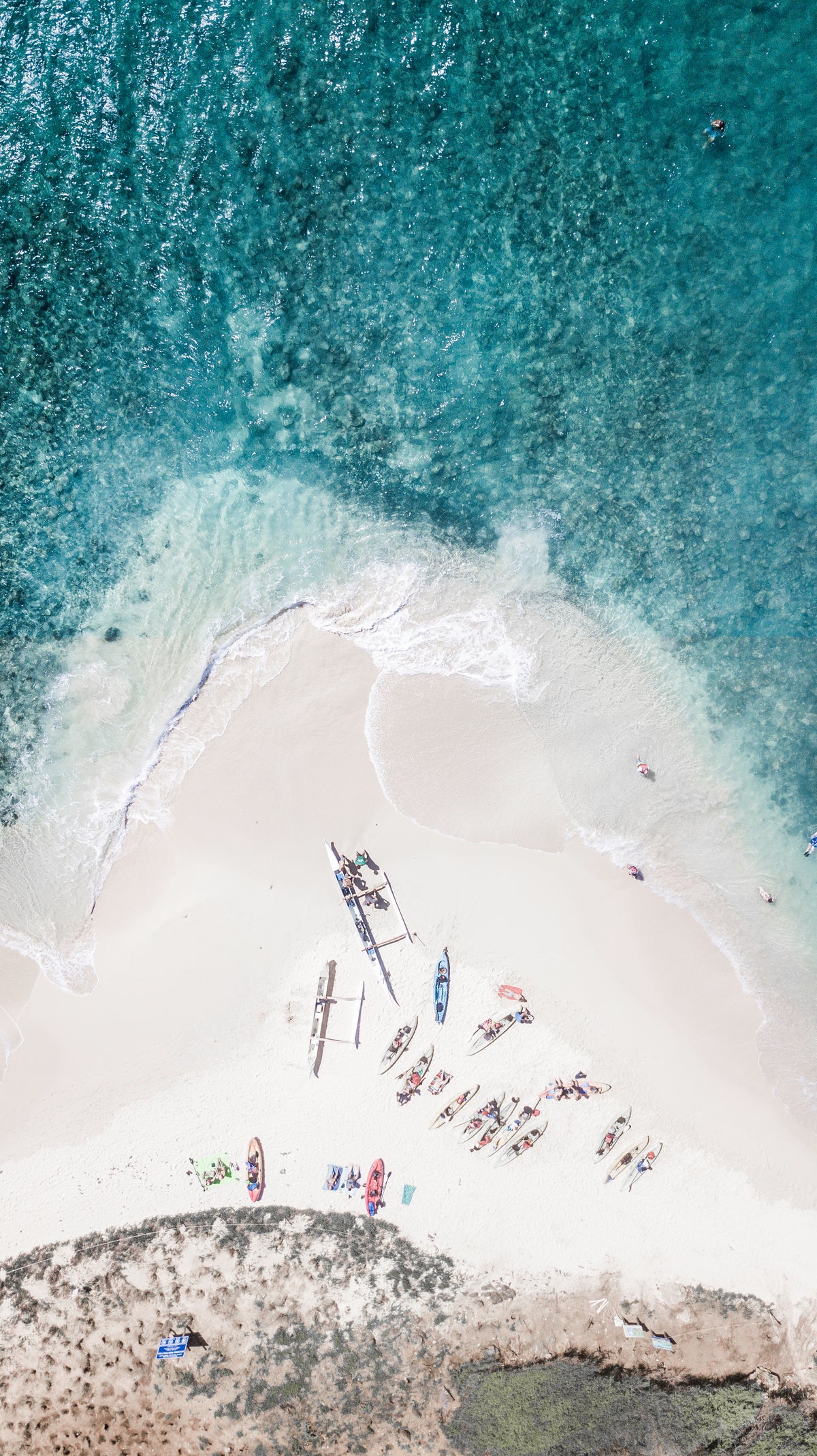 Twin Islands Top Down portrait aerial fine art photography print by Chandler Williams for Modus Photography