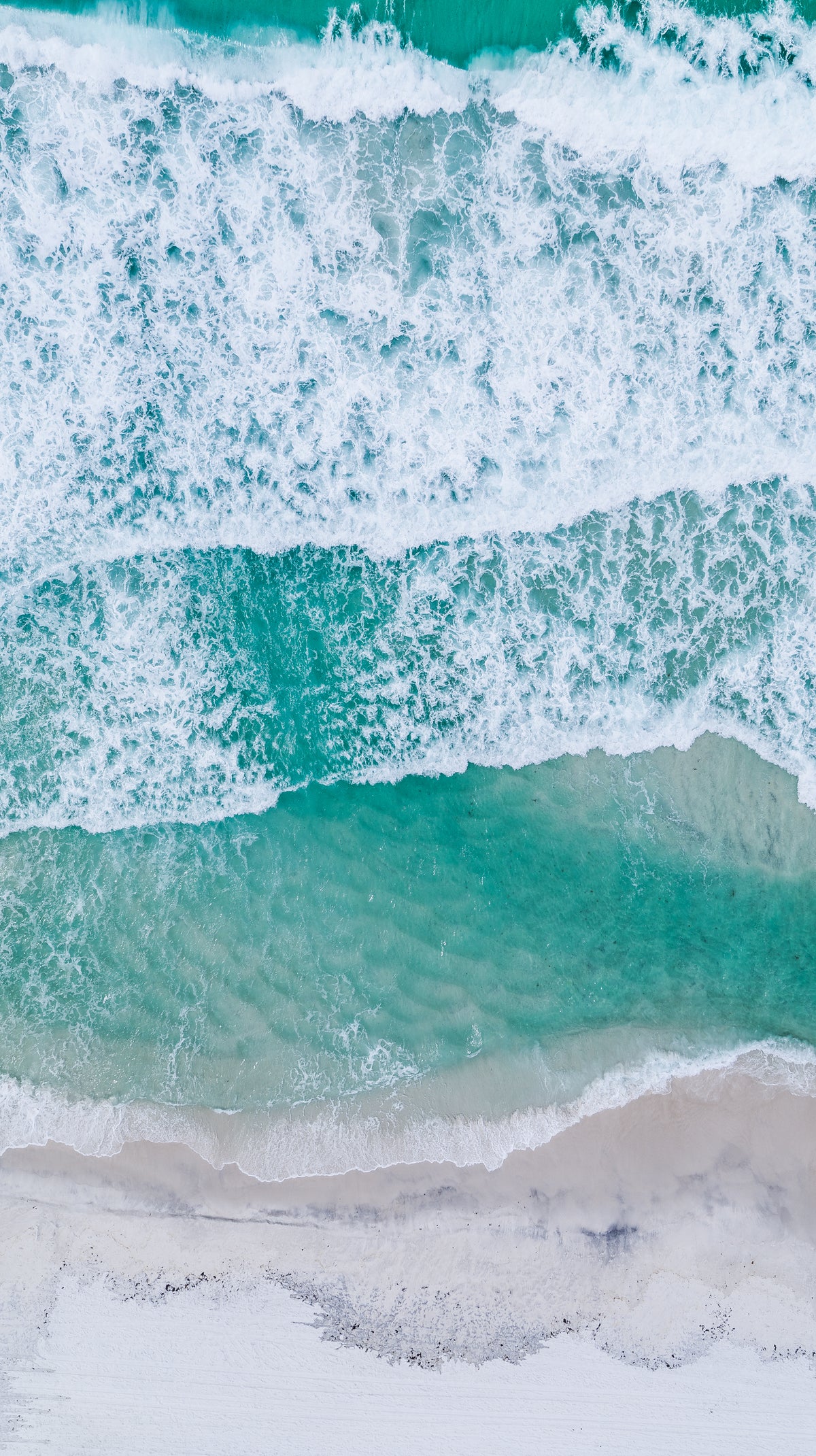 Whitewash 1 abstract aerial wave fine art photography print by Chandler Williams for Modus Photography